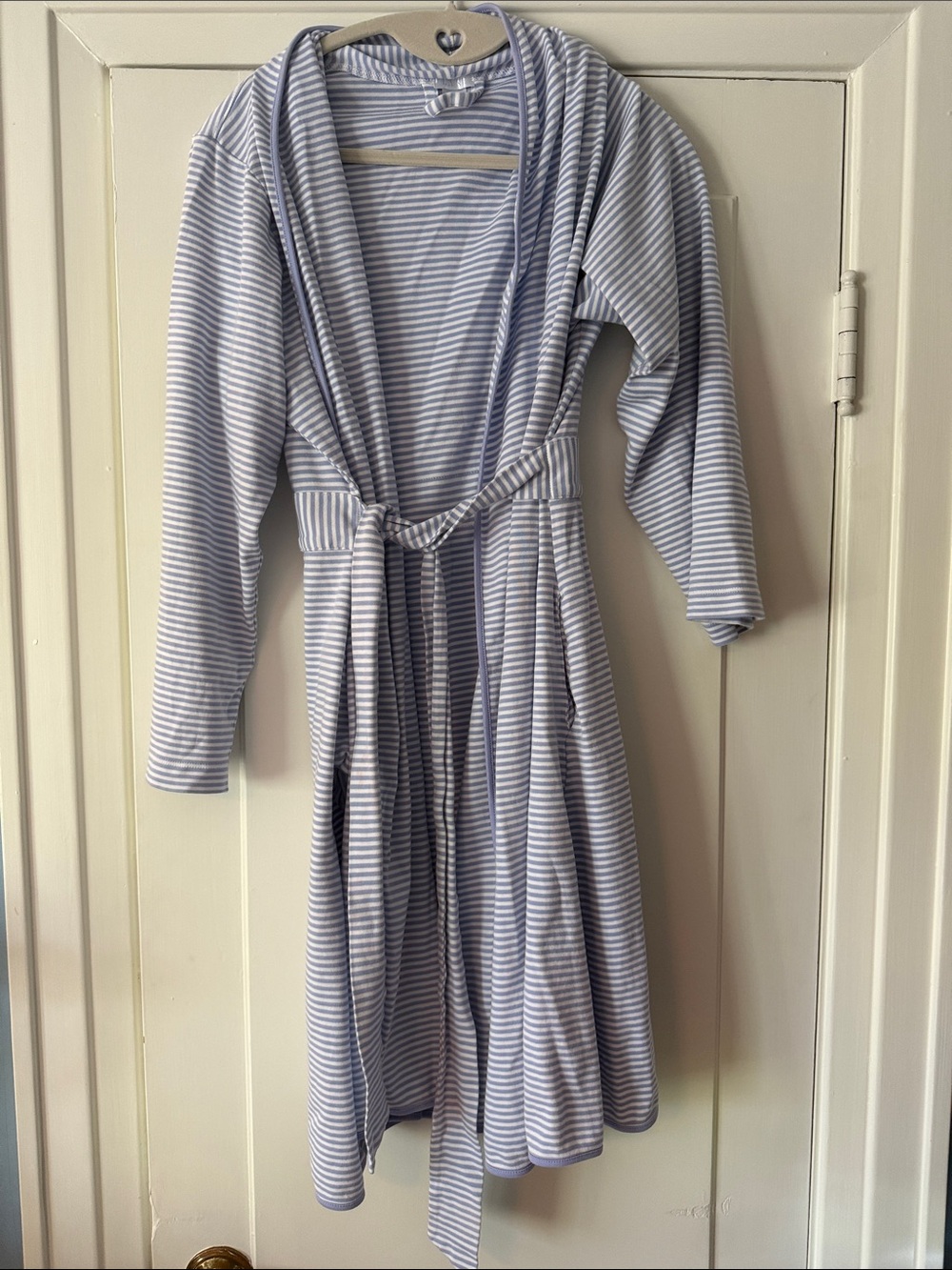 LAKE Pima Short Robe in Hydrangea - Picture 2 of 2
